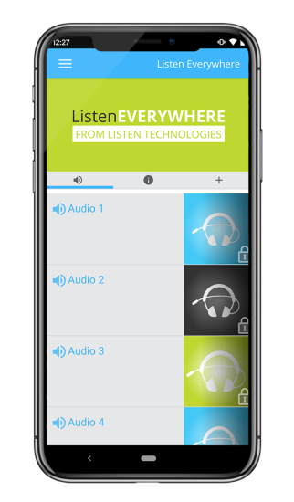AudioPro listen app private kanaele