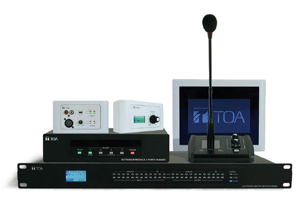 TOA M 8080D Digital Matrix Mixer System