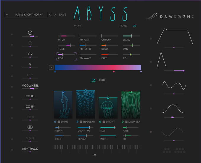 Tracktion Abyss 1 2