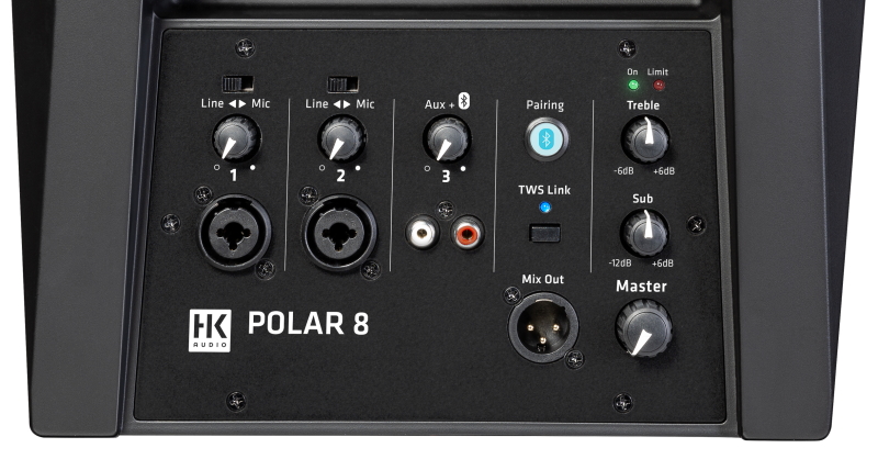 HK Audio Polar 8 sub top