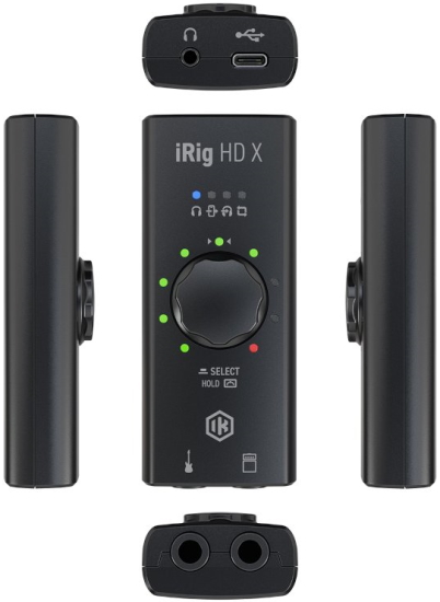 IK Multimedia iRig HD 2 - Studio Quality Guitar Audio Interface