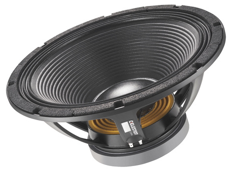 Celestion CF18PPX angled front