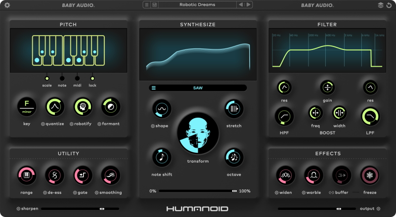BabyAudio Humanoid GUI Dark02