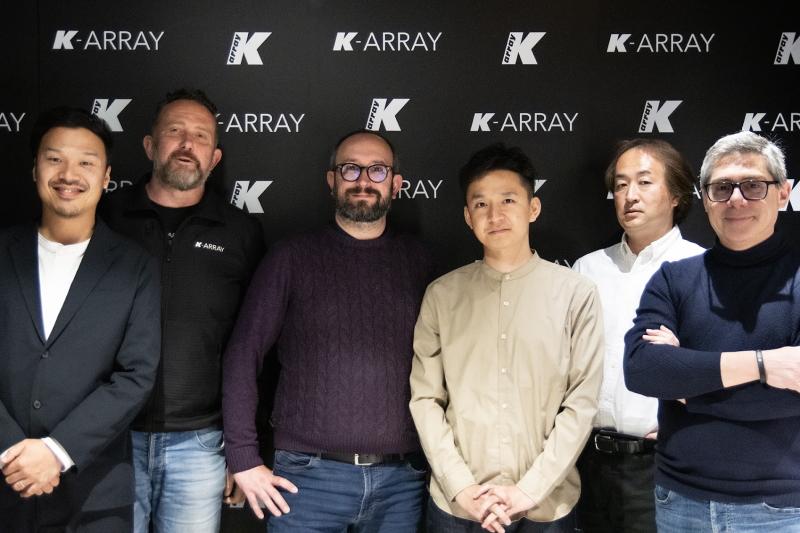 K array AudioBrains Japan