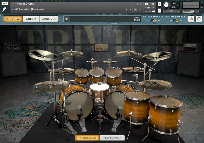 BogrenDigital TriviumDrums GUI