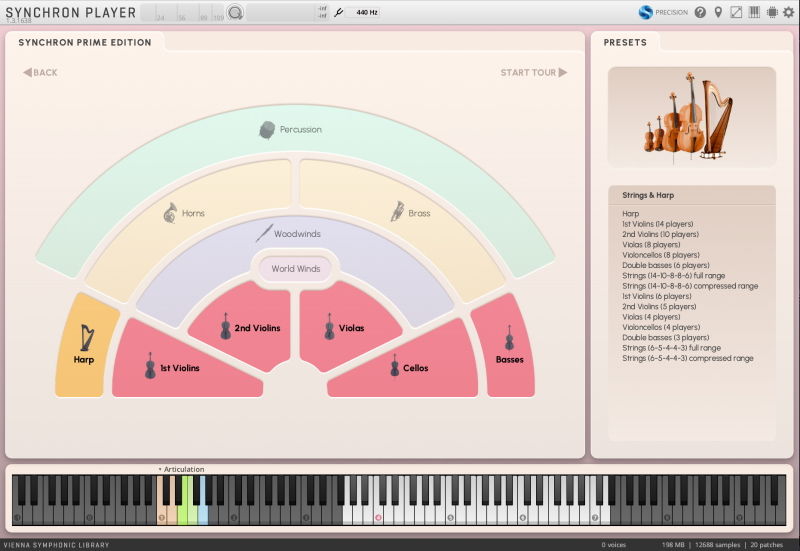 VSL SynchronPrimeEdition FlowView 01 InstrSelect