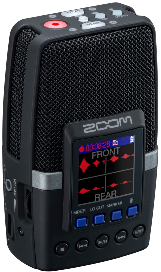 Zoom H2essential slant