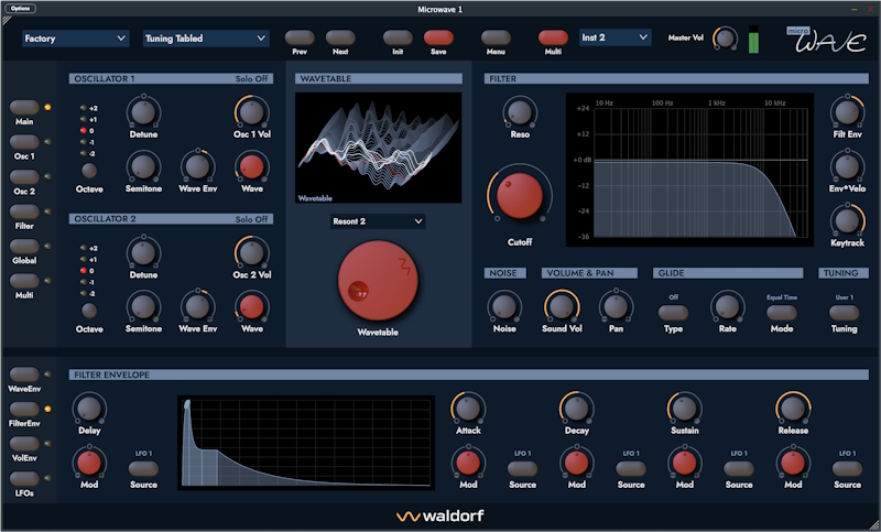 Waldorf MW1 Plugin Main small