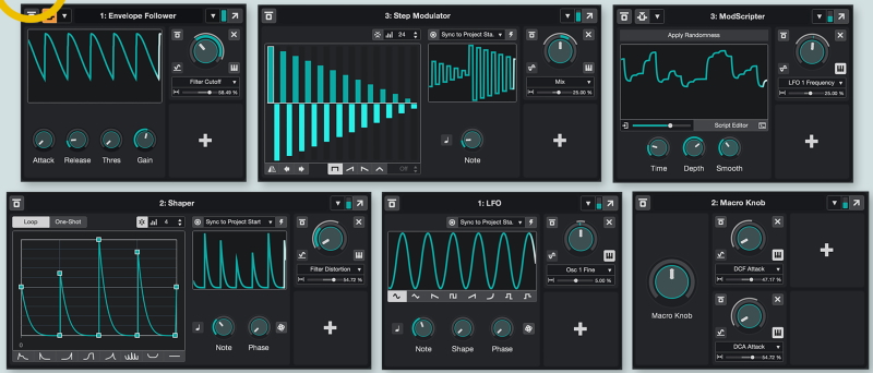 Sennheiser Cubase14 modules small