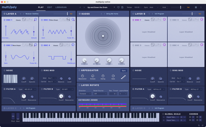 KORG Playpage2 osc small