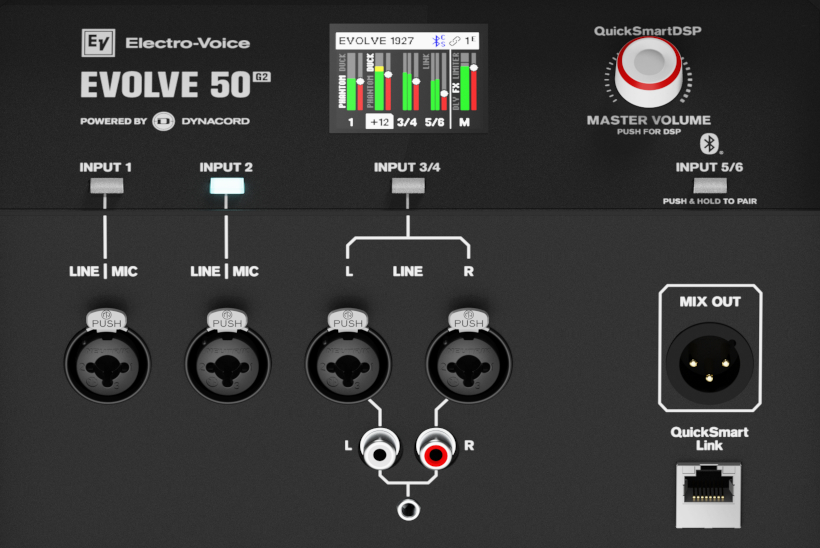 Electro Voice EVOLVE G2 rear